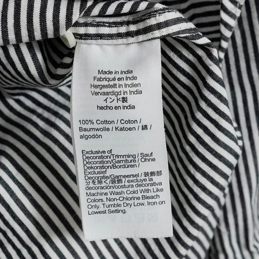 J.Crew x The New Yorker Étienne Striped Shirt Oversized M Boxy - Picture 8 of 11